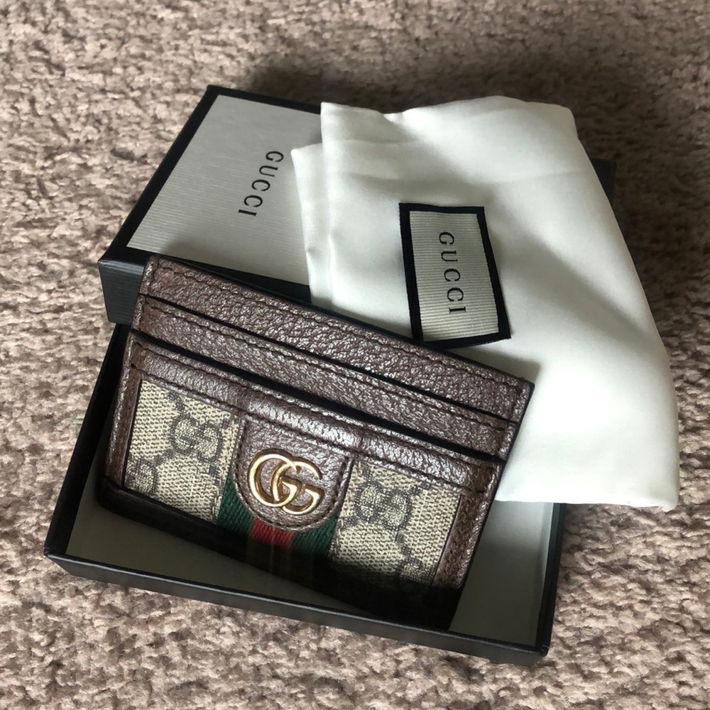 Gucci Ophidia GG card case